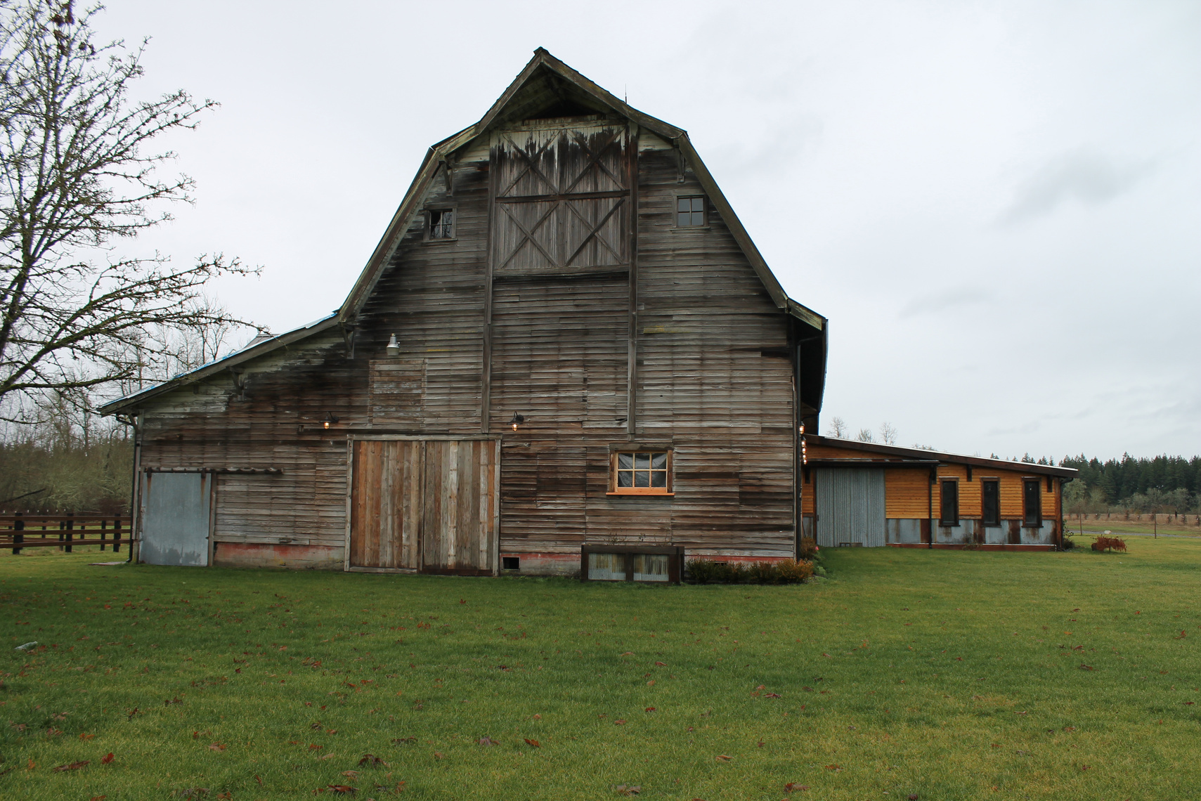 Front View of The Owls Nest Barn Event Venue